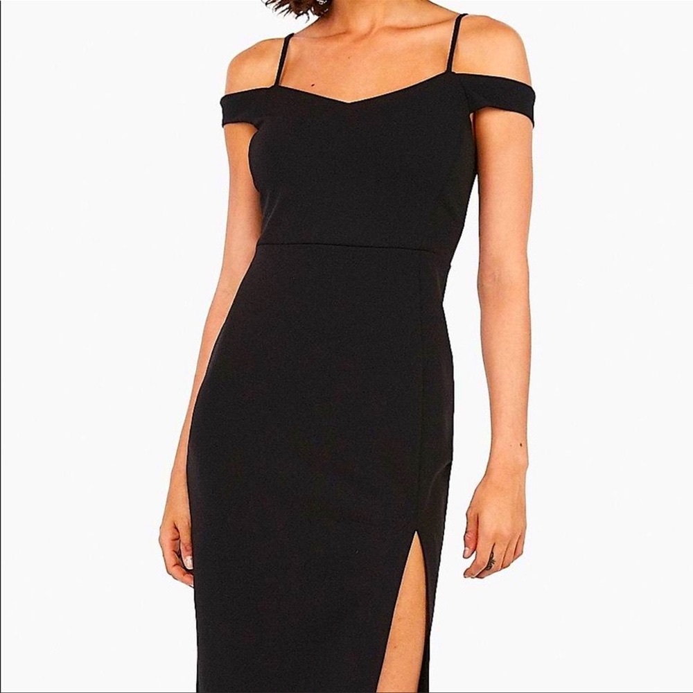 black dress